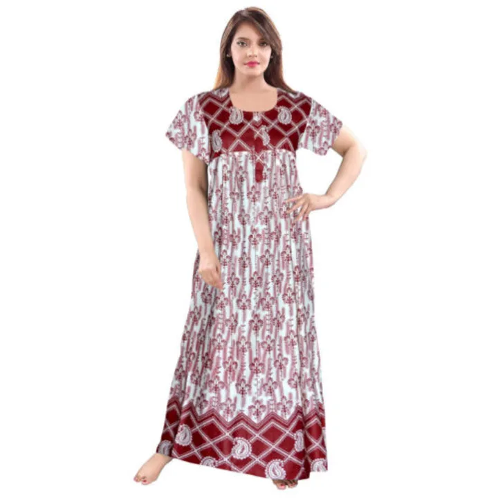 Jaipuri Print Nighty uploaded by business on 6/9/2023