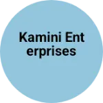Business logo of Kamini Enterprises