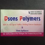 Business logo of Dsons polymers