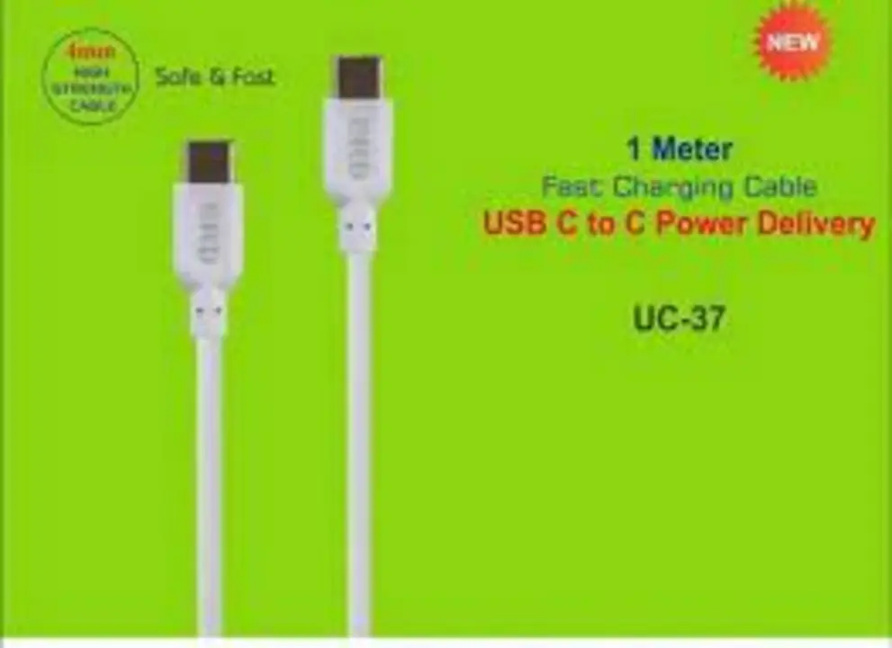 ERD 65WATT C TO C CABLE uploaded by Aggarwal Sales on 6/9/2023