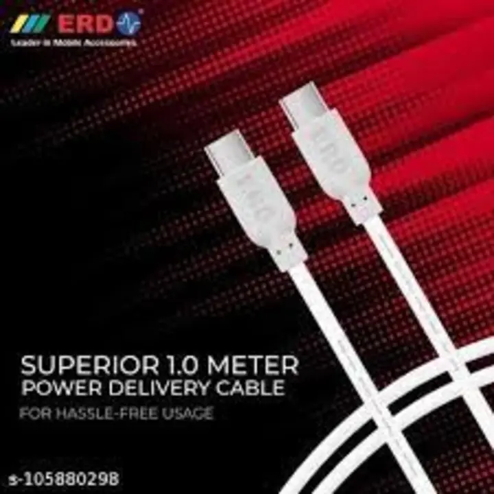 ERD 65WATT C TO C CABLE uploaded by Aggarwal Sales on 6/9/2023