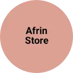 Business logo of Afrin store