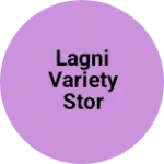 Business logo of Lagni variety stor