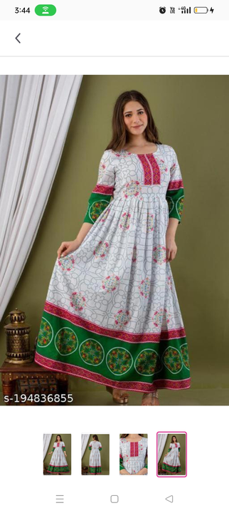 Muti color kurta uploaded by Manufacturer kurti .gowns on 6/10/2023