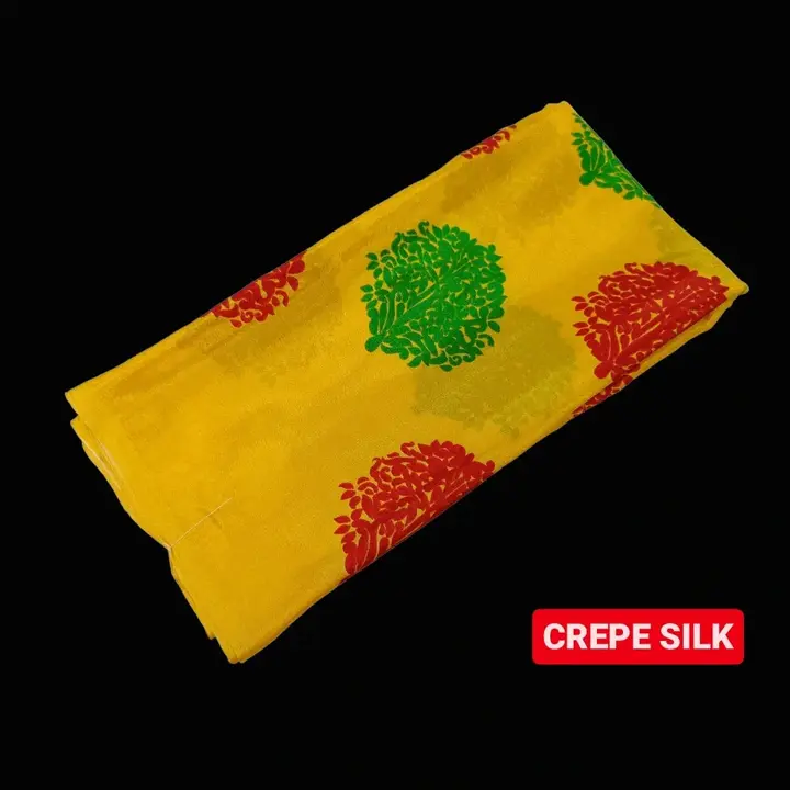Crepe silk saree uploaded by MAHAKAL FASHION  on 6/10/2023