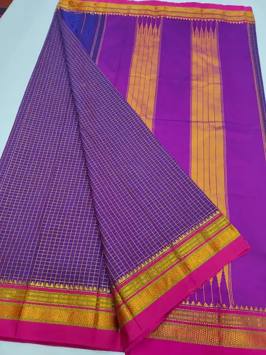 Traditional chikkiparas saree uploaded by Anushka Ketkar Shopp on 6/10/2023