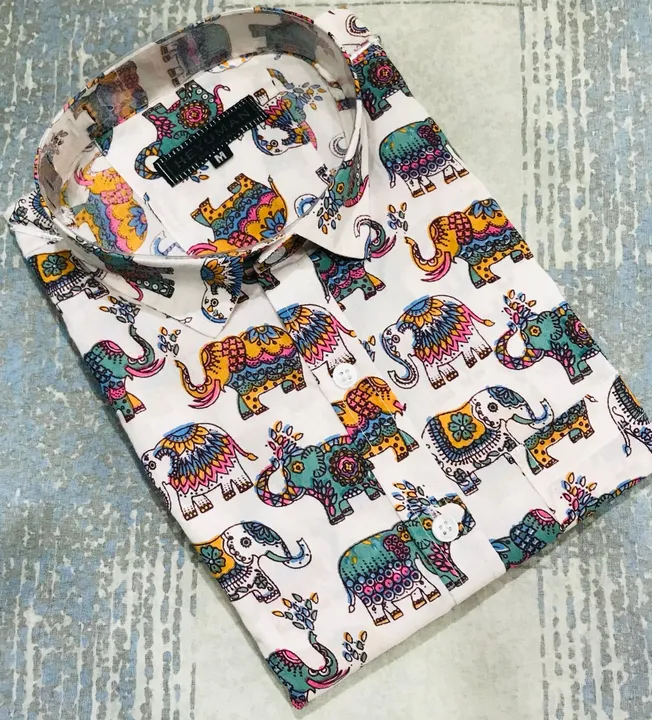 Printed Half Sleeves Shirts/Cod Available/ Starting Range  uploaded by Hindustan Trading Company on 6/10/2023