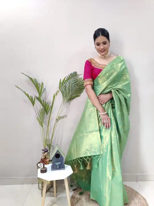 New arrived

Uppada cotton tissue saree having tussles in pallu and 5.50mtr cut saree. 

Blouse 👚 - uploaded by Divya Fashion on 6/10/2023