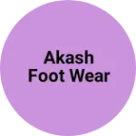 Business logo of Akash foot wear