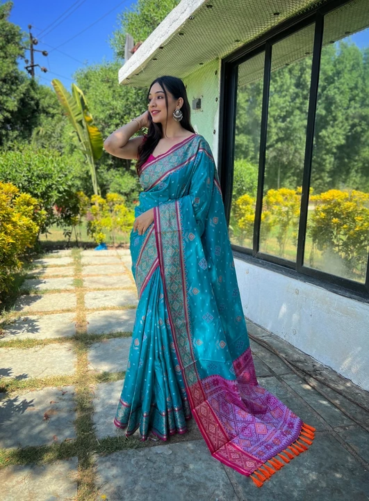 FRESh ARRIVAL❤️

*CATALOG:RANGEEN PATOLA 2*

PRESENTING SOFT RANGEEN PATOLA
SILK SAREE WITH ALL
OVER uploaded by Divya Fashion on 6/10/2023