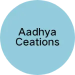 Business logo of Aadhya Ceations