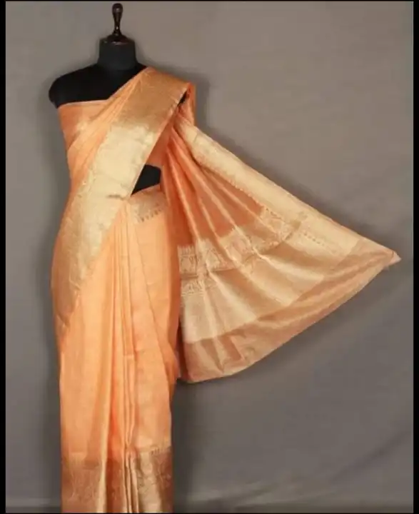 Pure Banarasi saree uploaded by Sharka Fabrics on 6/10/2023