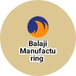 Business logo of balaji manufacturing