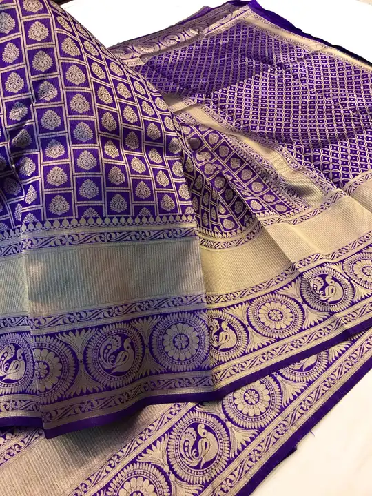 Post image Hey! Checkout my new product called
Soft Banarasi silk saree .