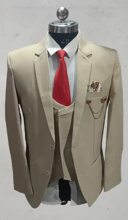 Three Piece Suit with Reversible Waistcoat  uploaded by Arsh Clothing Co. on 5/19/2024