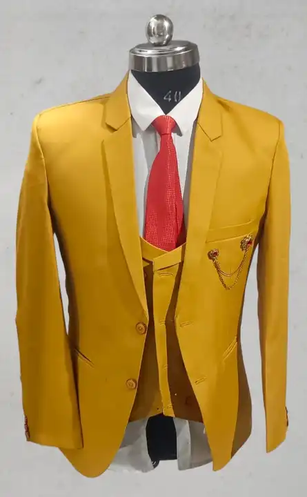Three Piece Suit with Reversible Waistcoat  uploaded by Arsh Clothing Co. on 6/2/2024
