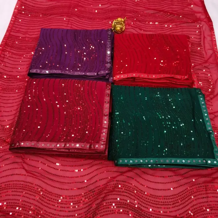 NEW LAUNCHING SHENNAZ GILL BOLLYWOOD BLOCKBSTER SEQUINS SAREE uploaded by Tuber Enterprises on 6/10/2023