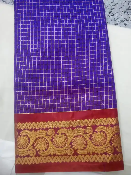 Monika Checks Saree
Soft and premium
Full Saree with Blouse 
Colour - 8
Set    -  8
Price - 430/- pe uploaded by H.A Traders on 6/10/2023