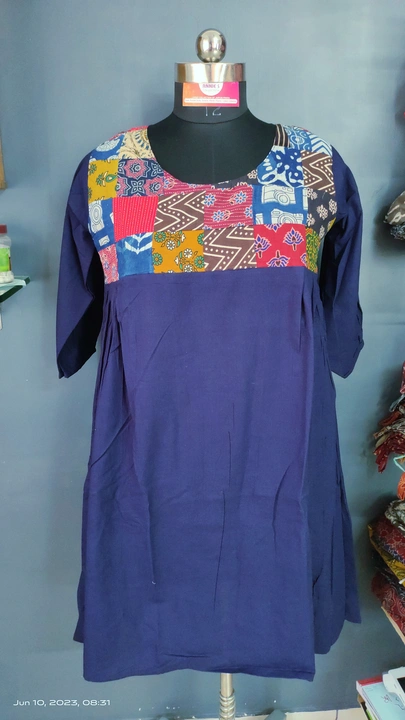 Cotton kurti uploaded by Annie's Collection on 6/10/2023