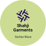 Business logo of Shahji Garments and kids collection