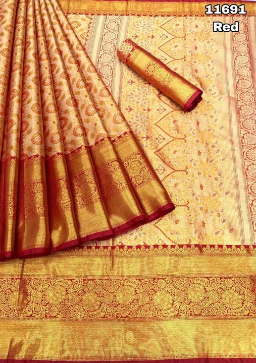 Kanjivaram pattu silk  uploaded by Leedon hub on 6/10/2023