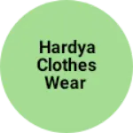 Business logo of Hardya clothes wear