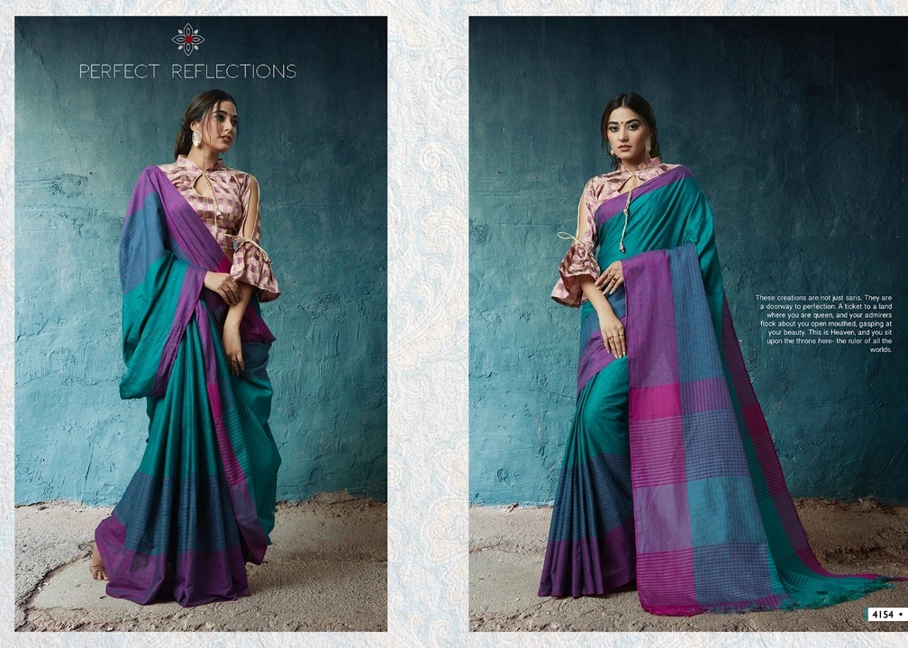 Bengal looms sarees uploaded by Vishwam fabrics pvt ltd  on 6/10/2023
