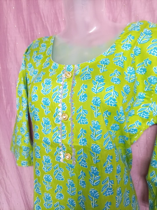 Straight Silk Printed Kurti uploaded by POI Clothing on 6/10/2023