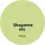 Business logo of Shegarments