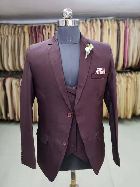 Three Piece Suit (Waistcoat Reversible) uploaded by business on 6/10/2023