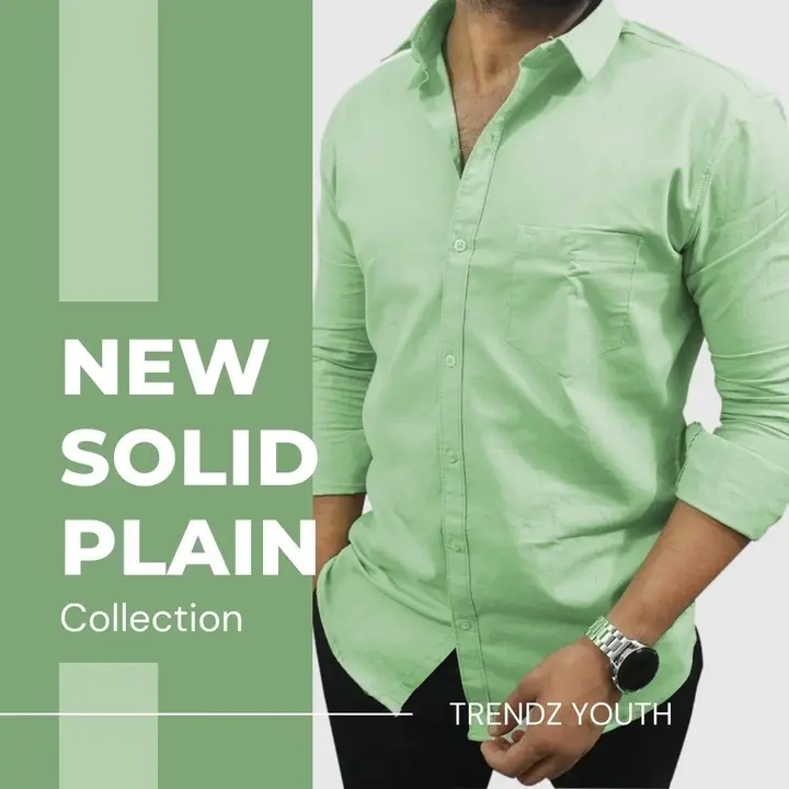 Twill plain shirt uploaded by business on 6/10/2023