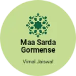 Business logo of Maa sarda gormense