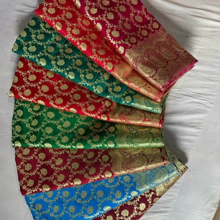 Banarsi katansilk with meena uploaded by Banarsi silk sarees manufacture on 6/10/2023