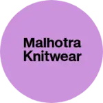 Business logo of Malhotra Knitwear