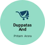 Business logo of Duppatas and clothes