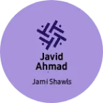 Business logo of Javid Ahmad Bhat