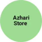 Business logo of Azhari Store