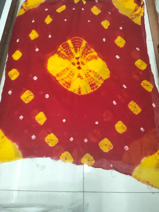 100% cotton Bandhej Dupatta clearance sale uploaded by Mitraay fashion(deal only wholesale) on 6/10/2023