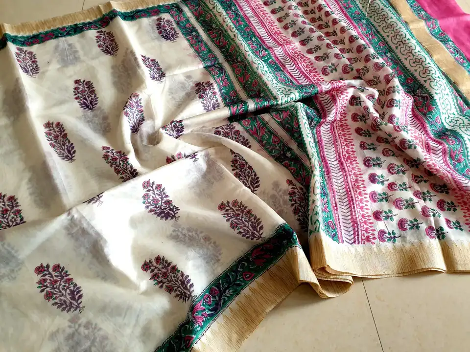 Maheshwari silk saree uploaded by Chiranjeevi textile on 6/10/2023