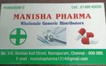 Business logo of Manisha pharma