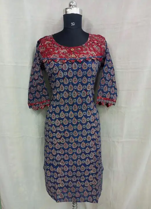 Cotton Handblock kurti uploaded by Shopannies By AKS on 6/10/2023