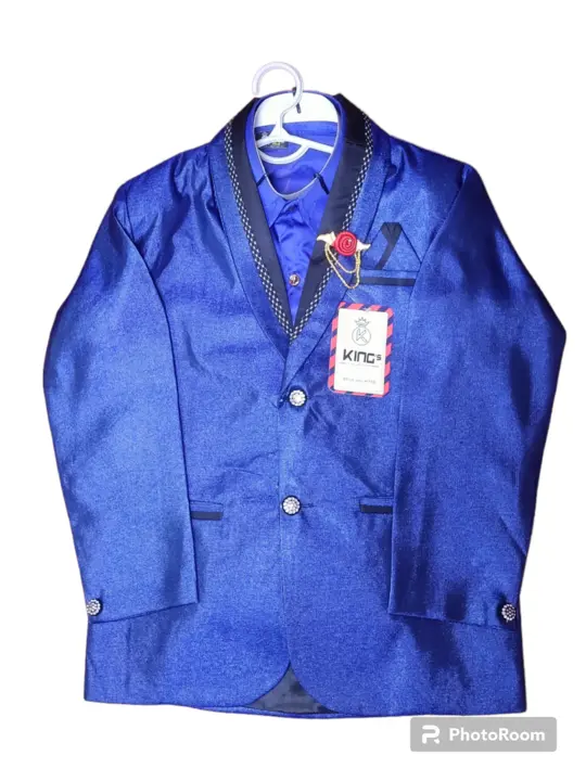 Kids Coat Pant, Shirt, with Tie Combo Pack uploaded by KING'S COLLECTION on 6/10/2023