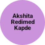 Business logo of Akshita redimed kapde