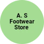 Business logo of A. S nagra shoe store
