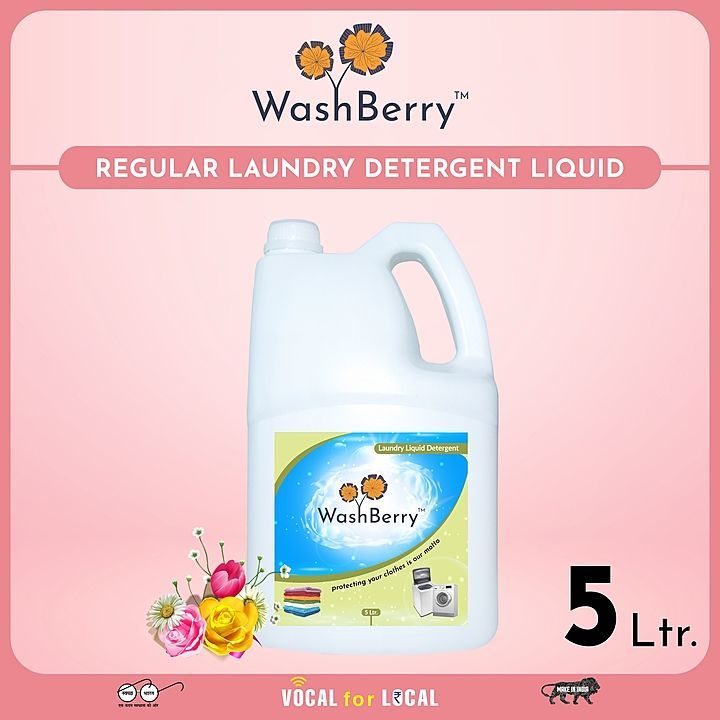 Regular Laundry Detergent Washing Liquid (5 Ltr.) uploaded by business on 7/14/2020