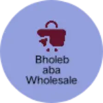 Business logo of Bholebaba wholesale
