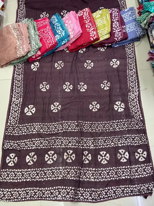 Product uploaded by Batik sarees & suits & Kurtis batik  on 6/10/2023