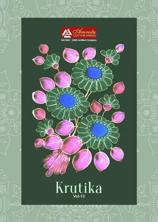 Amruta krutika vol -13 uploaded by Cotton suit and material on 5/29/2024