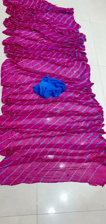 Today sale price 
😍😍 New launch naajbin chiffon sholder pallu saree wid running blouse 
😍book now uploaded by Gotapatti manufacturer on 6/11/2023