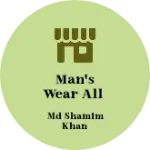 Business logo of Man's wear all